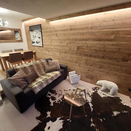 40M2 - Ski Aux Pieds - La Tania - Parking Couvert 외부 사진