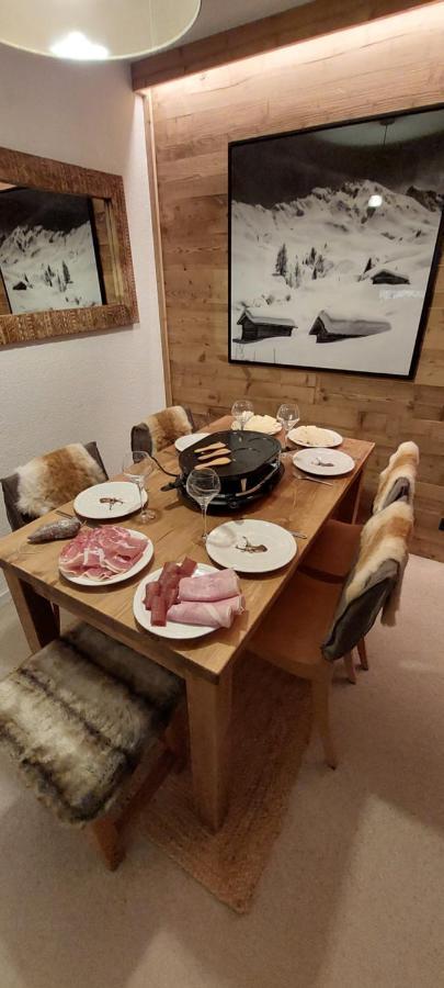40M2 - Ski Aux Pieds - La Tania - Parking Couvert 외부 사진