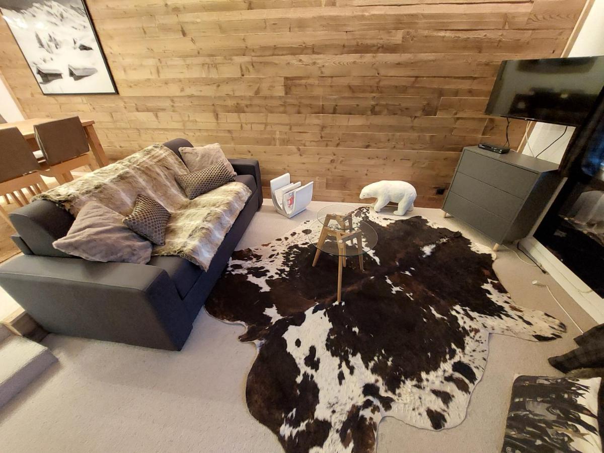 40M2 - Ski Aux Pieds - La Tania - Parking Couvert 외부 사진