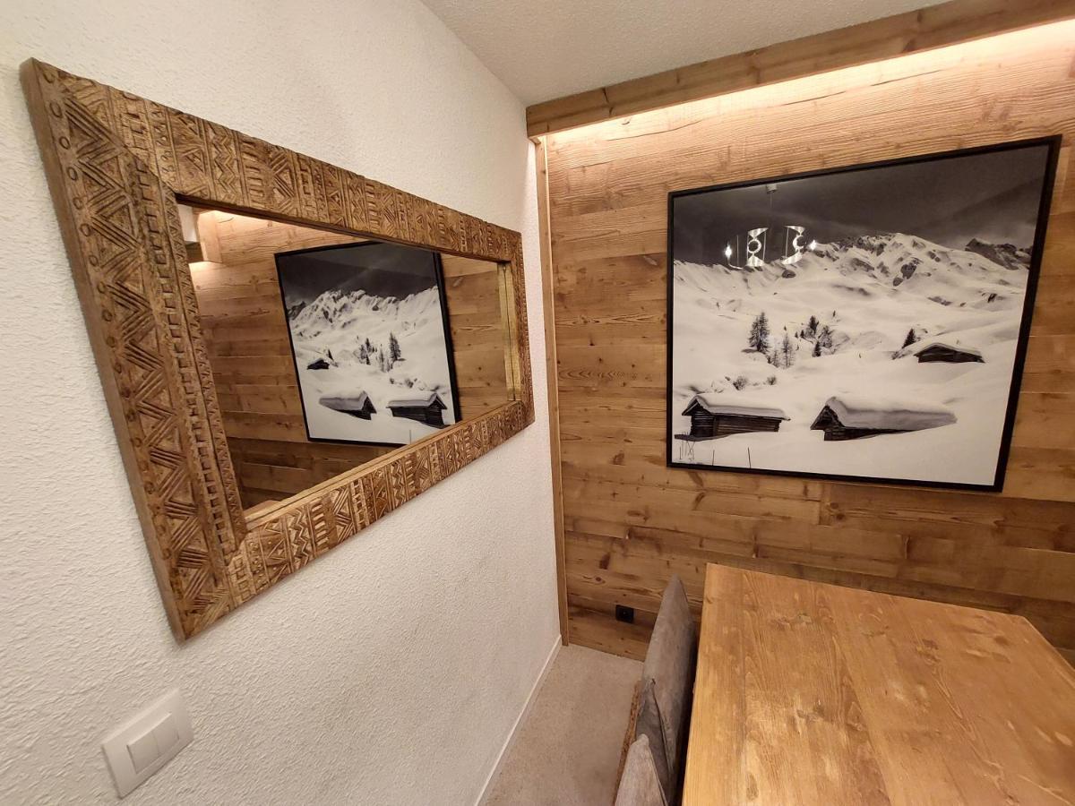 40M2 - Ski Aux Pieds - La Tania - Parking Couvert 외부 사진