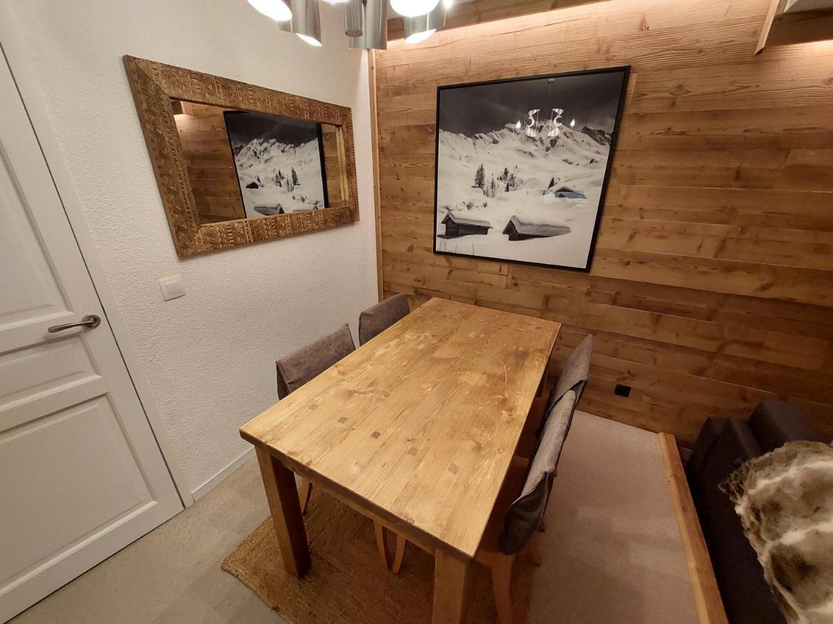 40M2 - Ski Aux Pieds - La Tania - Parking Couvert 외부 사진