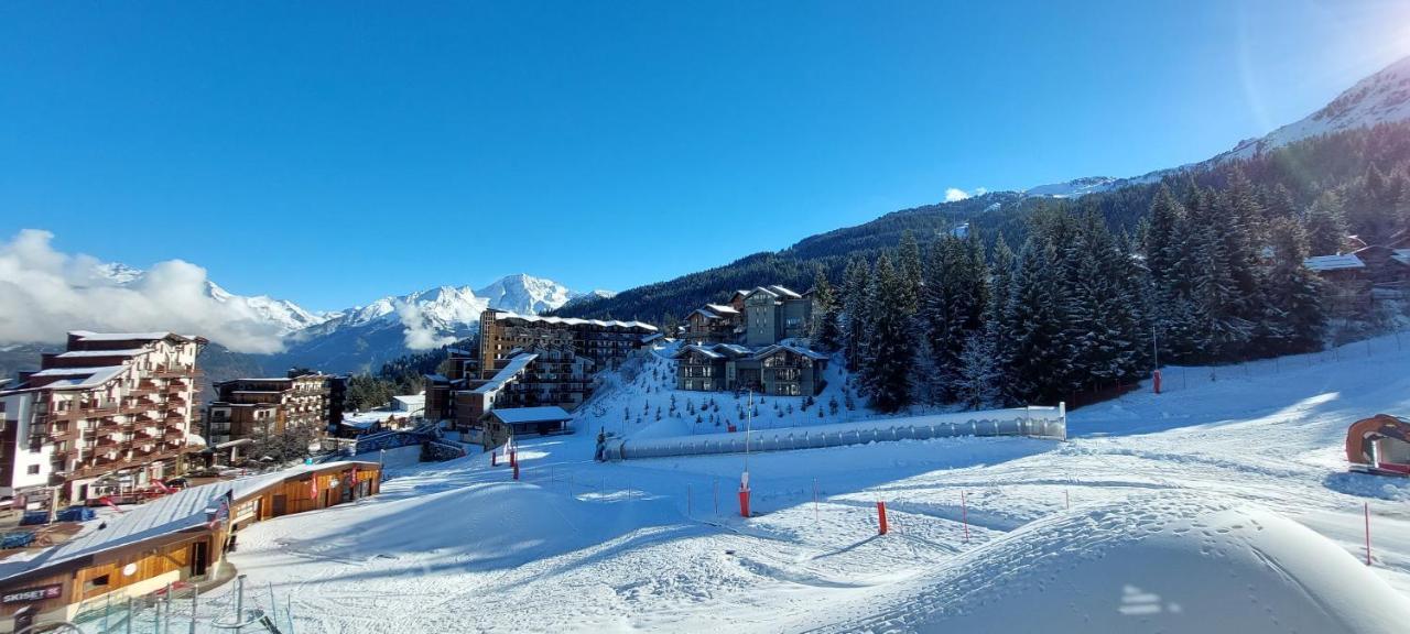 40M2 - Ski Aux Pieds - La Tania - Parking Couvert 외부 사진