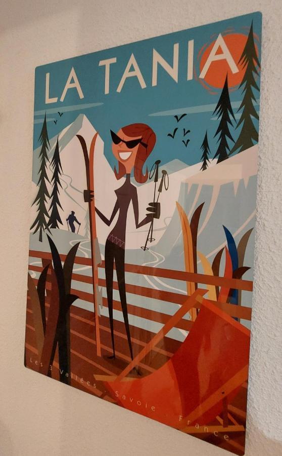 40M2 - Ski Aux Pieds - La Tania - Parking Couvert 외부 사진